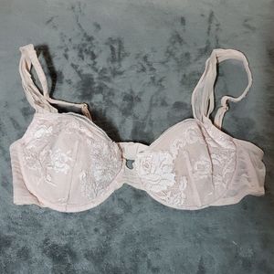 Victoria's Secret pink lace balconet 36C